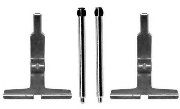 Комплектующие, колодки дискового тормоза