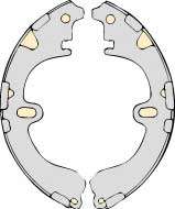 Комплект тормозов, барабанный тормозной механизм