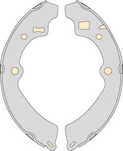 Комплект тормозных колодок