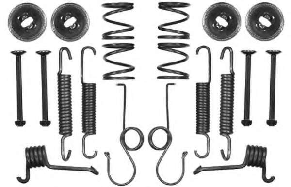 Пружина, тормозная колодка