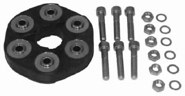 Шарнир, продольный вал