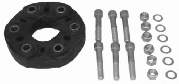 Шарнир, продольный вал