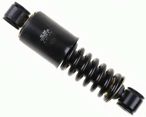 Гаситель, крепление кабины