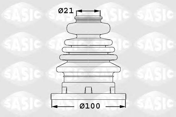 OSLONA PRZEGUBU HOMOKIN 1906002 SZT SASIC  SAS