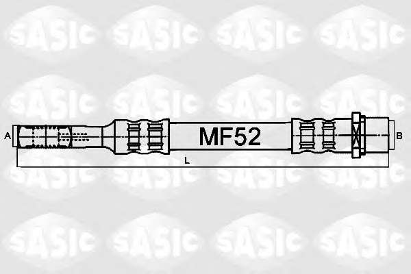 PRZEWOD HAMULC ELAST 6606046 SZT SASIC  SAS