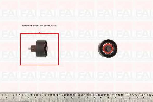 Паразитный / Ведущий ролик, зубчатый ремень