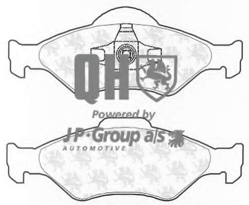 Комплект тормозных колодок, дисковый тормоз