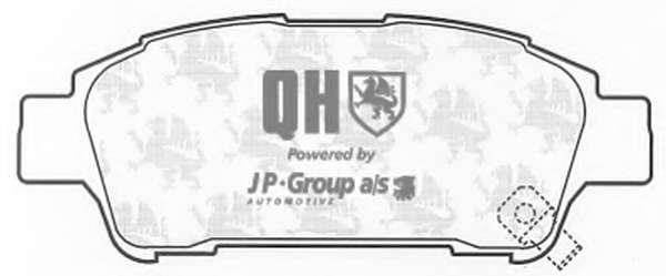 Комплект тормозных колодок, дисковый тормоз