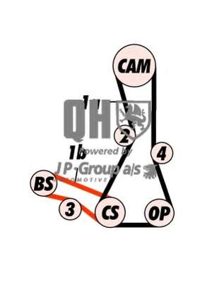 Комплект ремня ГРМ