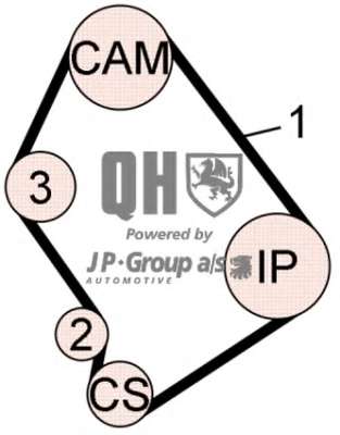 Комплект ремня ГРМ