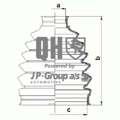 Комплект пылника, приводной вал
