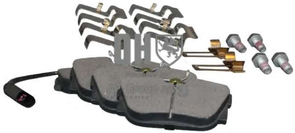 Комплект тормозных колодок, дисковый тормоз