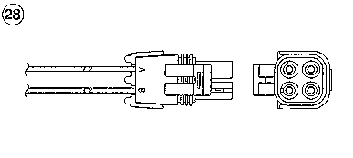 SONDA LAMBDA OZA660-EE37 4-PRZEW. ZAST¦PUJE 0282