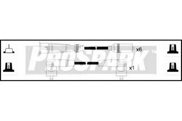 Комплект проводов зажигания