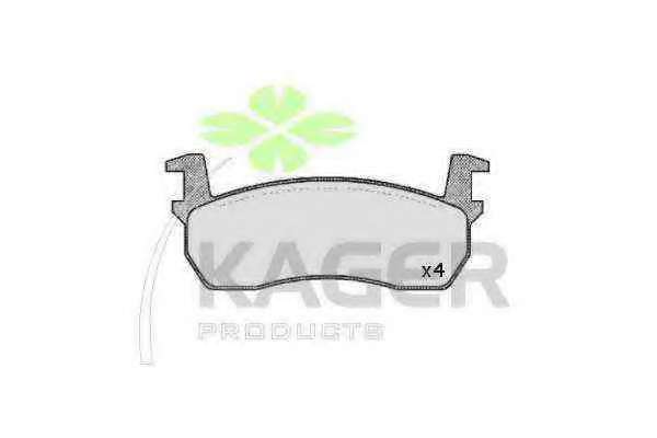 Комплект тормозных колодок, дисковый тормоз