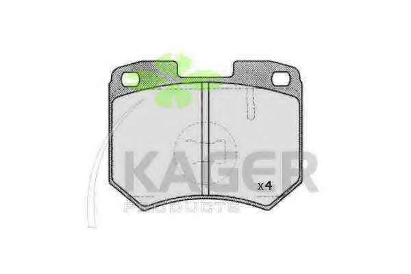 Комплект тормозных колодок, дисковый тормоз