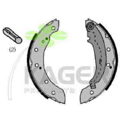 Комплект тормозных колодок
