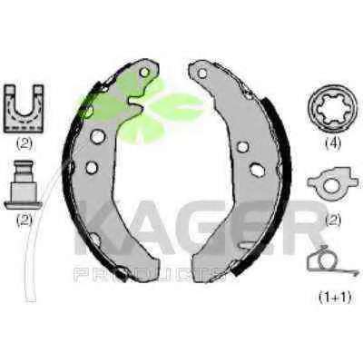 Комплект тормозных колодок