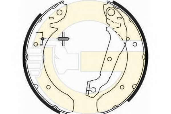 Комплект тормозных колодок