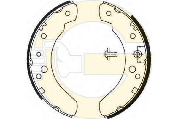 Комплект тормозных колодок