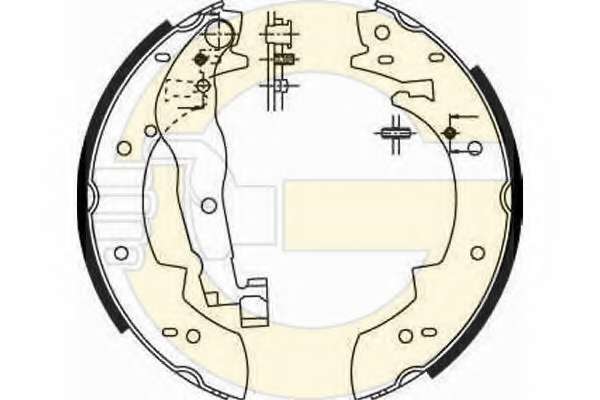 Комплект тормозных колодок