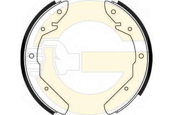 Комплект тормозных колодок