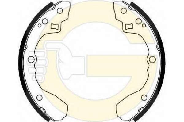 Комплект тормозных колодок