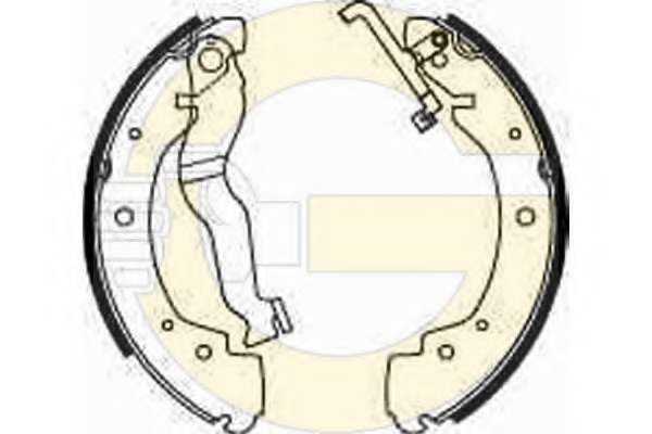 Комплект тормозных колодок