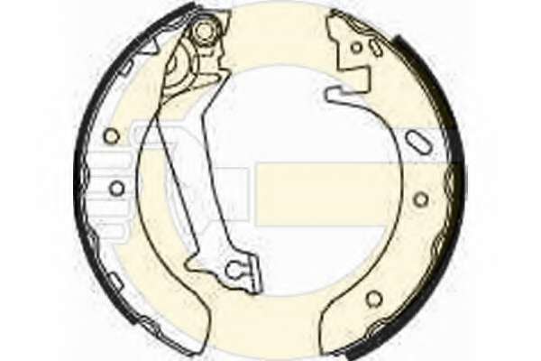 Комплект тормозных колодок