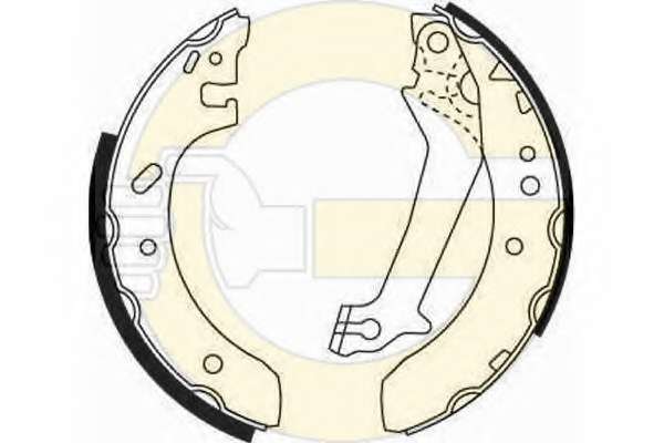 Комплект тормозных колодок