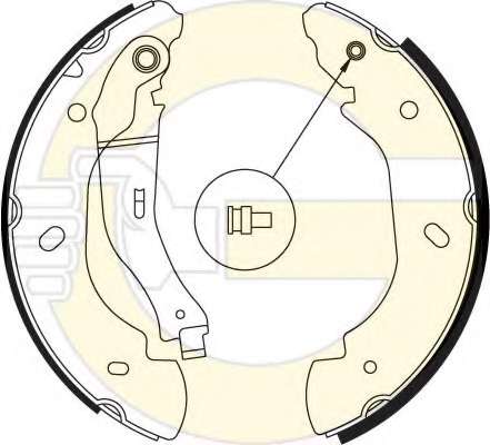 Комплект тормозных колодок