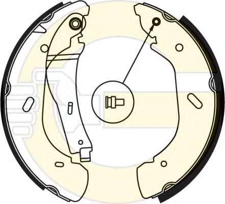 Комплект тормозных колодок