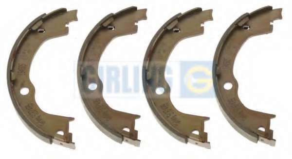 Комплект тормозных колодок, стояночная тормозная система