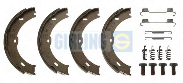 Комплект тормозных колодок, стояночная тормозная система