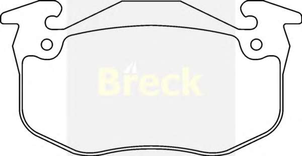 Комплект тормозных колодок, дисковый тормоз