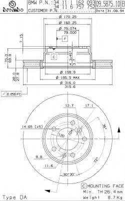 Тормозной диск