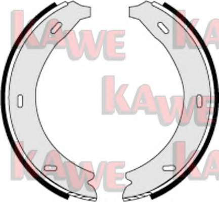 Комплект тормозных колодок, стояночная тормозная система