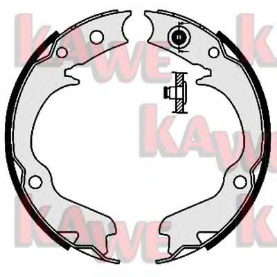 Комплект тормозных колодок, стояночная тормозная система