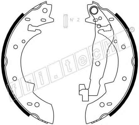Комплект тормозных колодок