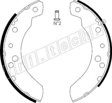 Комплект тормозных колодок