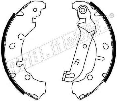 Комплект тормозных колодок