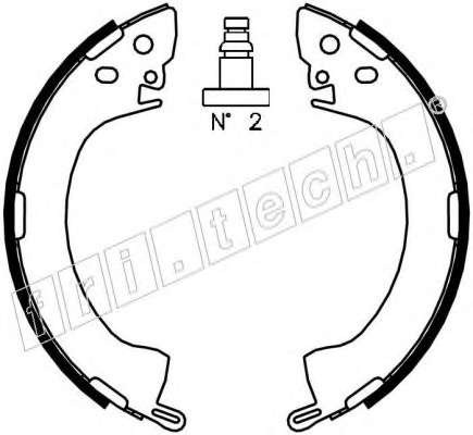Комплект тормозных колодок