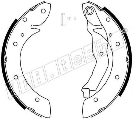 Комплект тормозных колодок