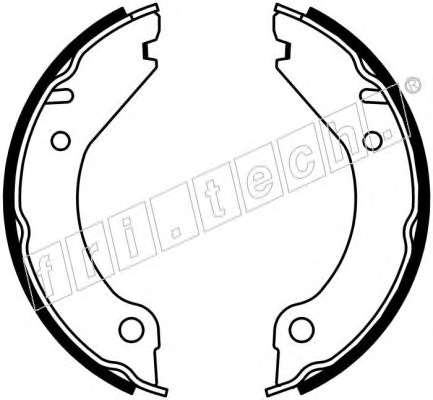 Комплект тормозных колодок, стояночная тормозная система