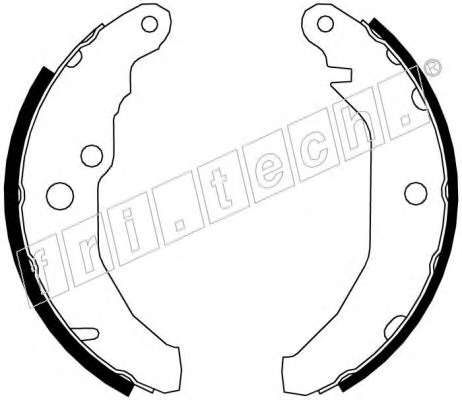 Комплект тормозных колодок