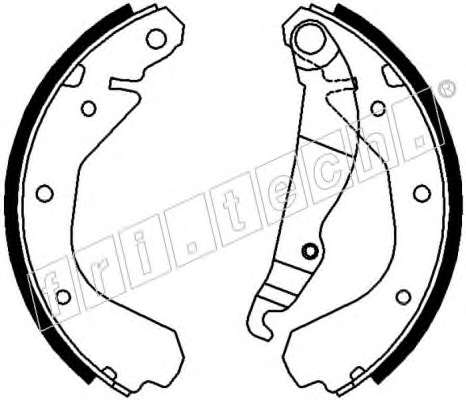 Комплект тормозных колодок