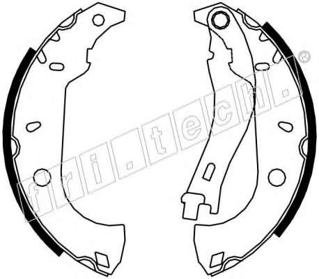 Комплект тормозных колодок