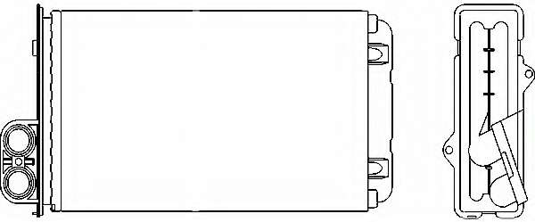 Теплообменник, отопление салона