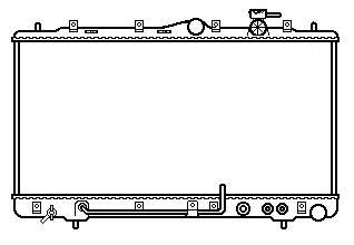 Радиатор, охлаждение двигателя