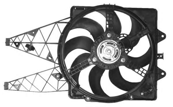 Вентилятор, охлаждение двигателя